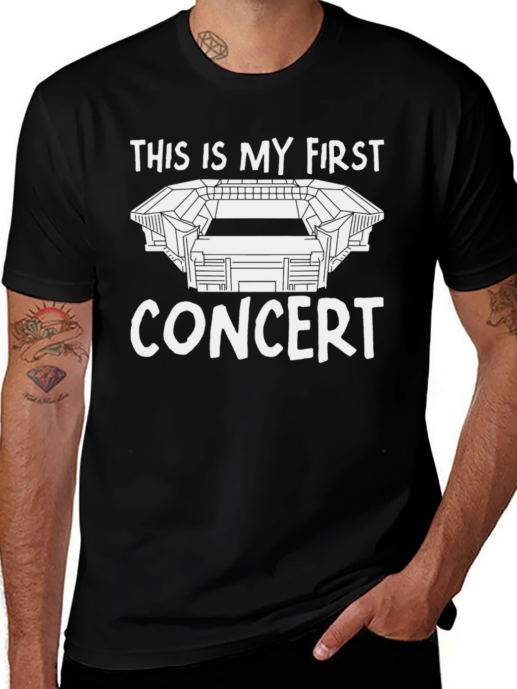 First Concert Stadium Graphic Tee