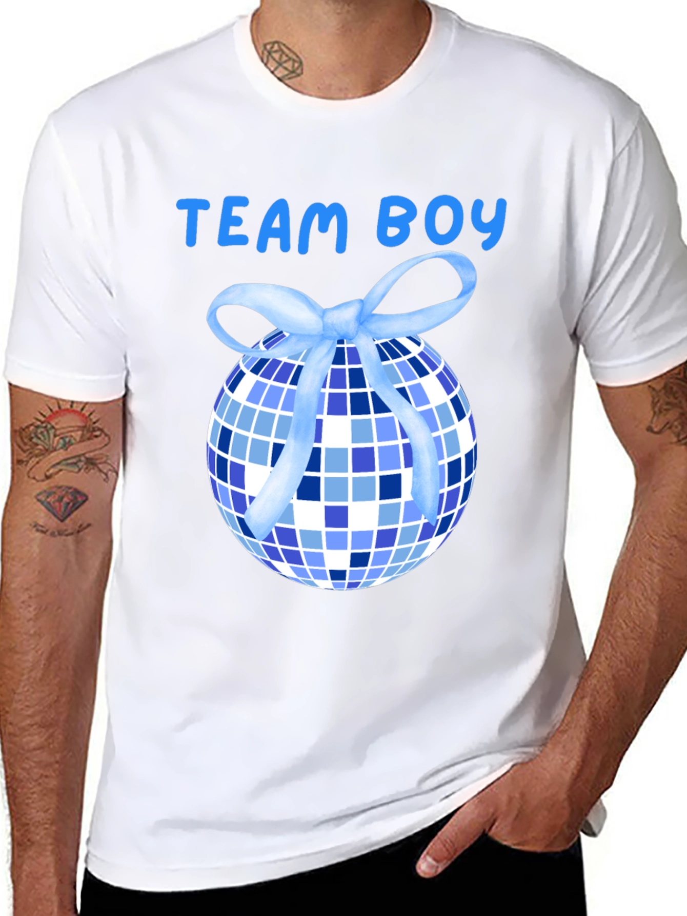 Team Boy Gender Reveal T-Shirt