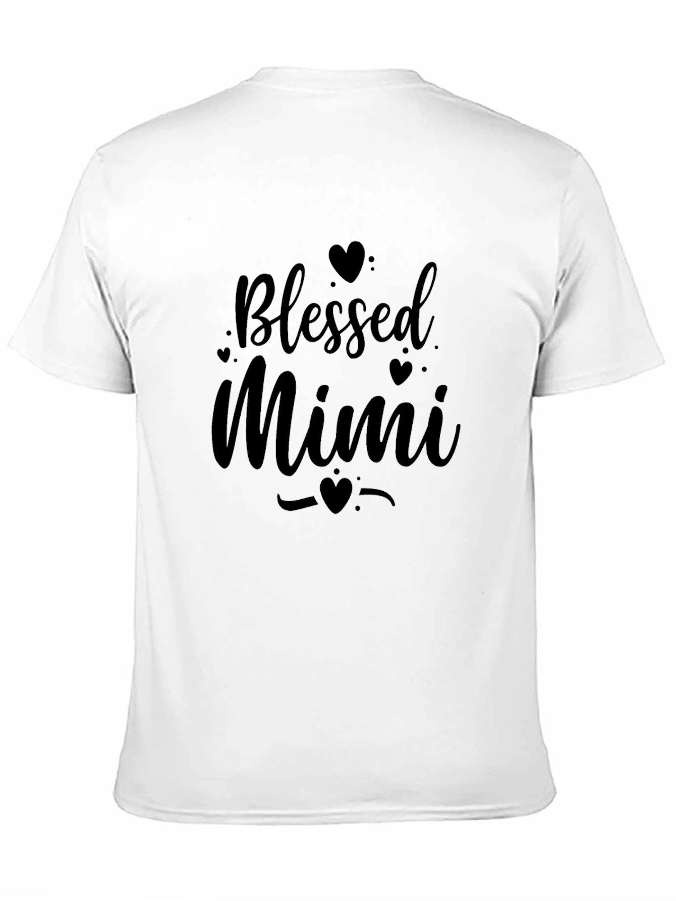 Blessed Mimi Black Graphic Tee