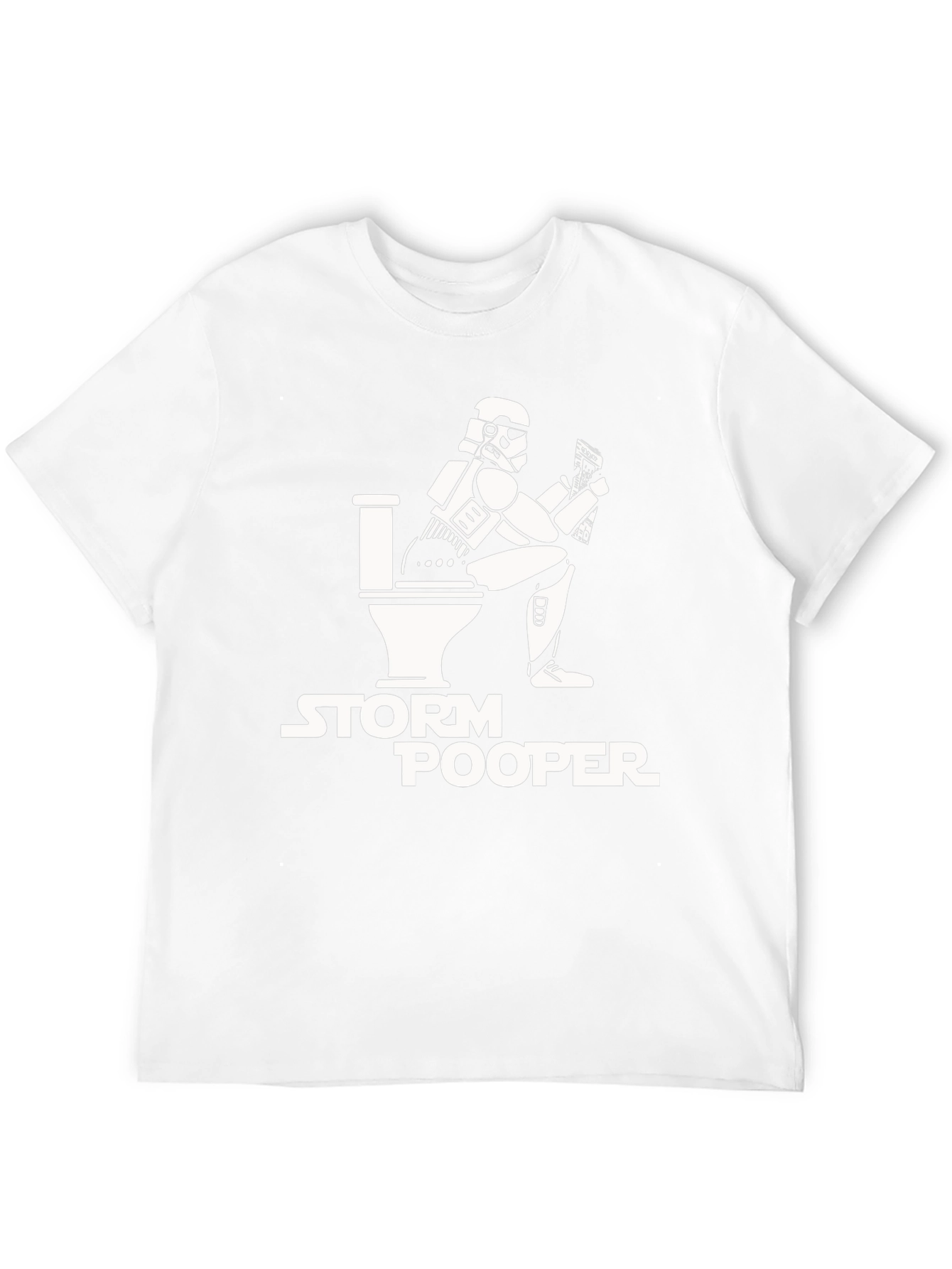 Storm Pooper T-Shirt - Star Wars Inspired Funny Tee