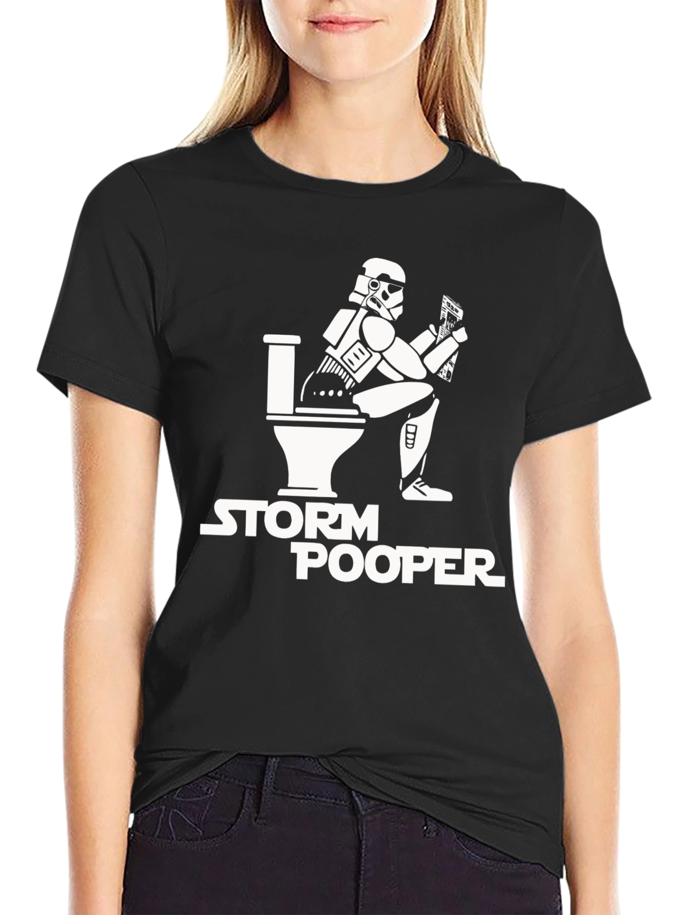 Storm Pooper T-Shirt - Star Wars Inspired Funny Tee