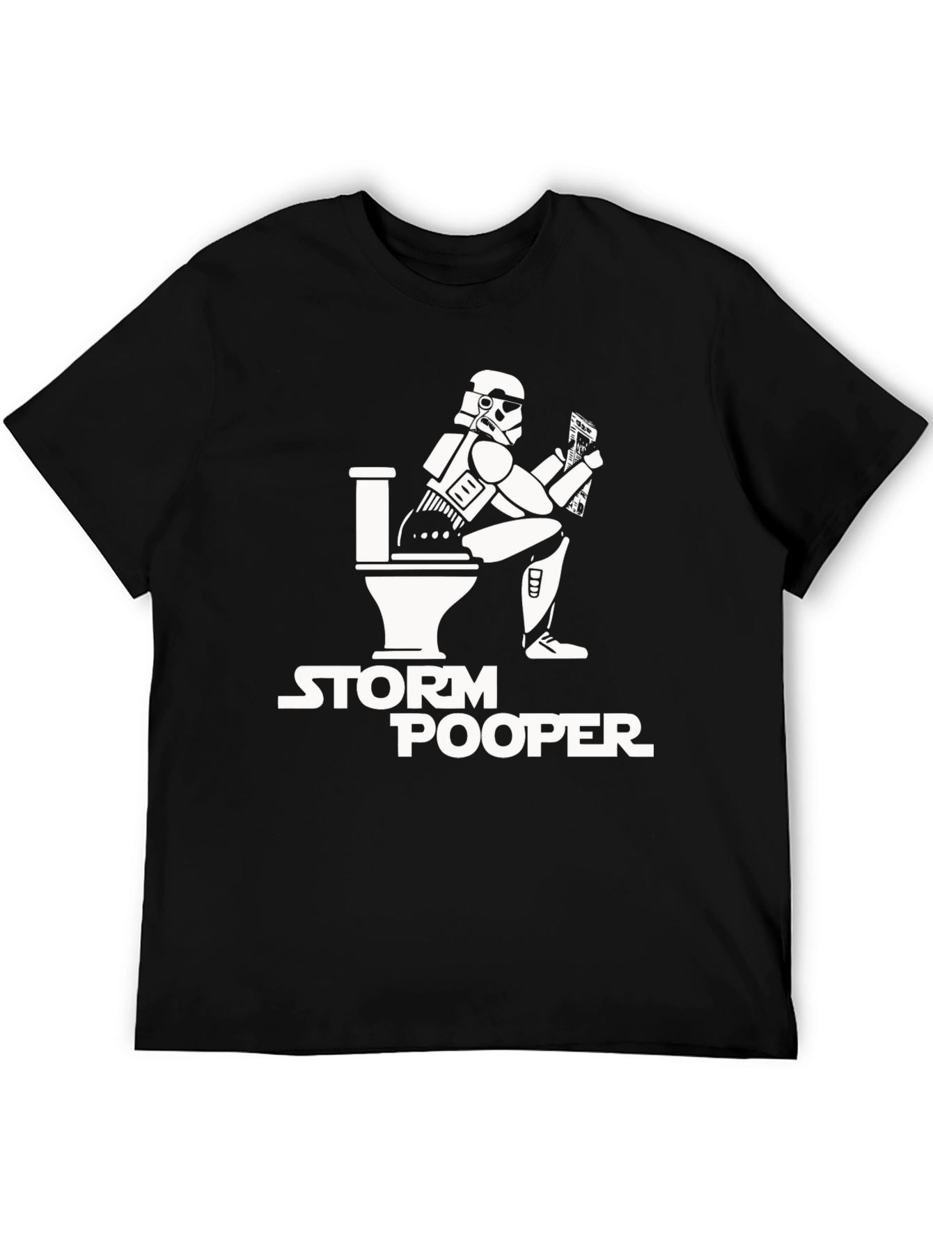 Storm Pooper T-Shirt - Star Wars Inspired Funny Tee