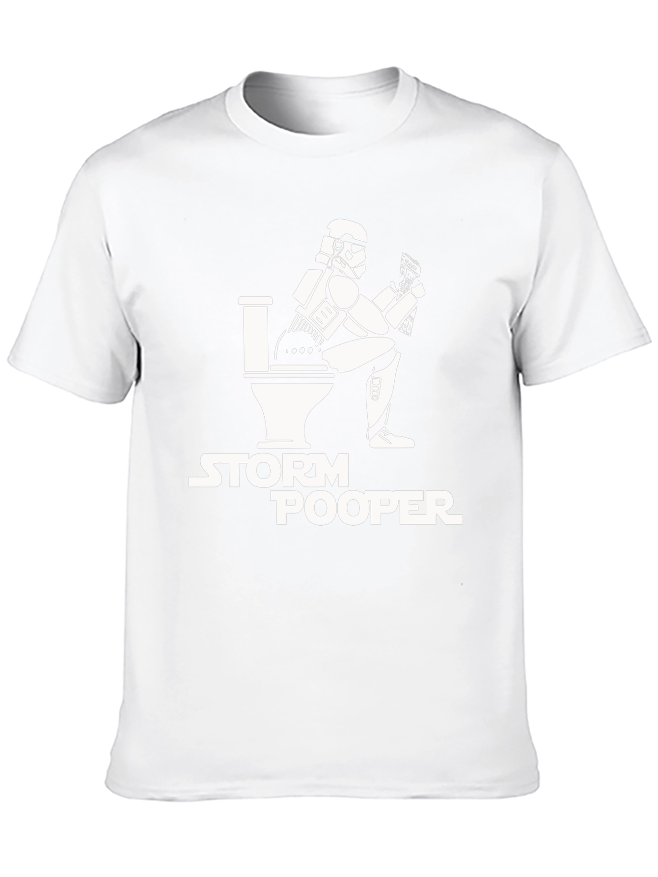 Storm Pooper T-Shirt - Star Wars Inspired Funny Tee
