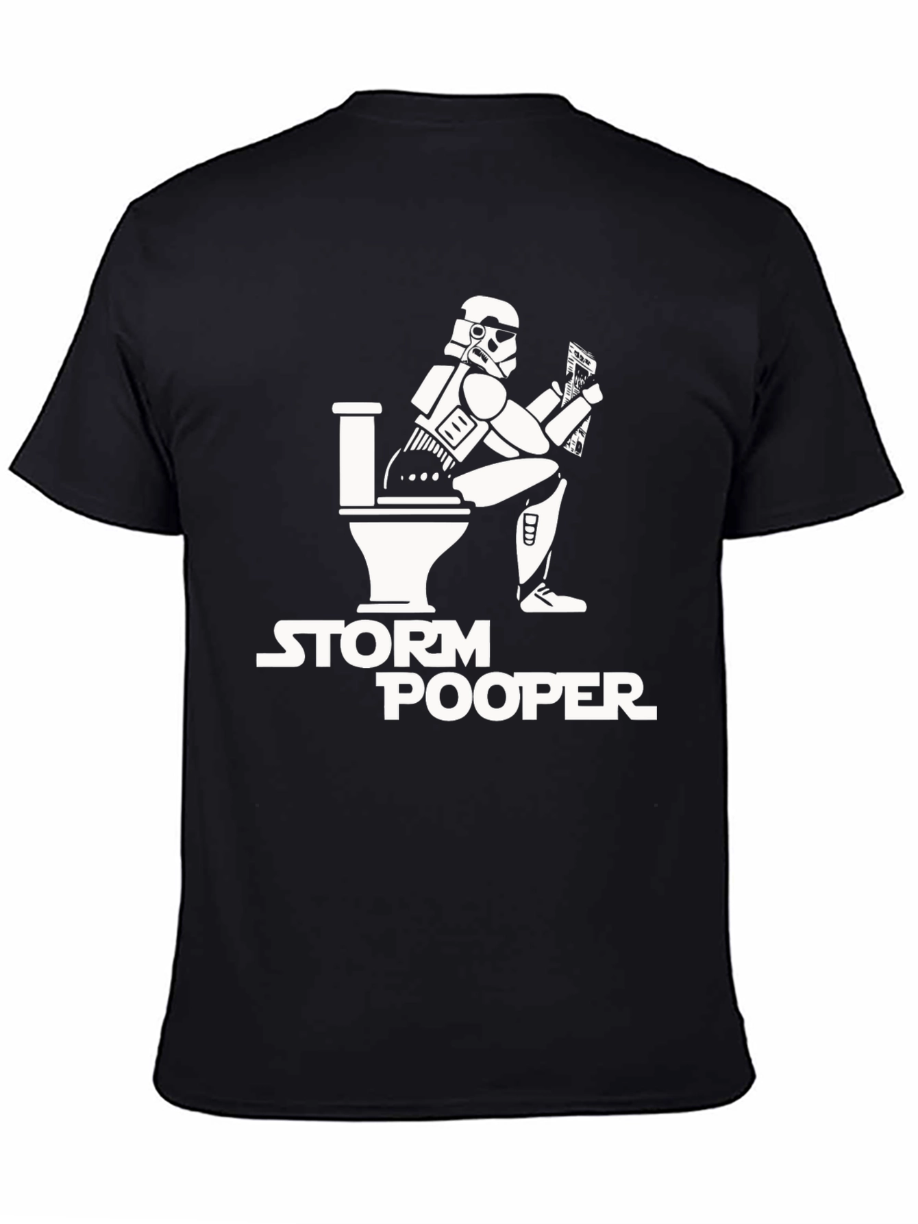 Storm Pooper T-Shirt - Star Wars Inspired Funny Tee