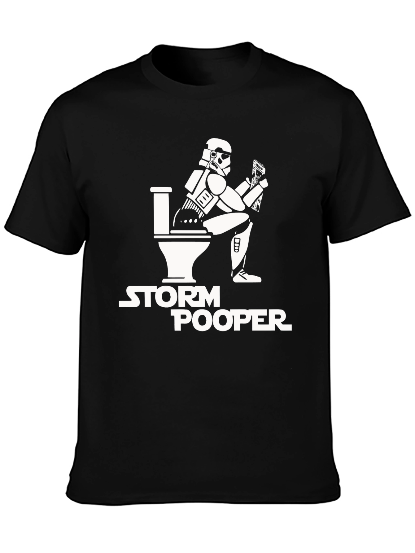 Storm Pooper T-Shirt - Star Wars Inspired Funny Tee