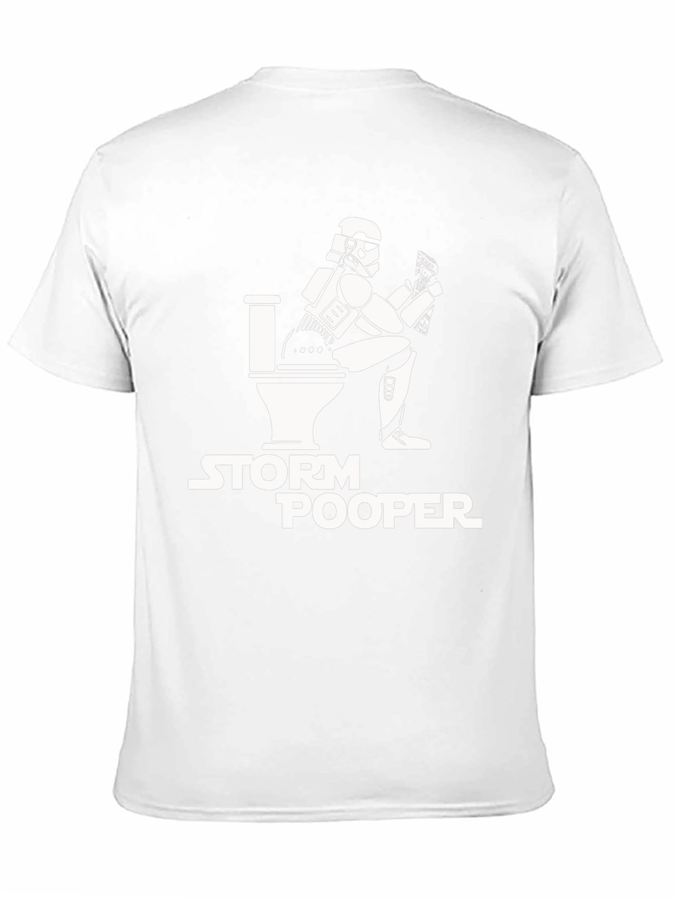 Storm Pooper T-Shirt - Star Wars Inspired Funny Tee