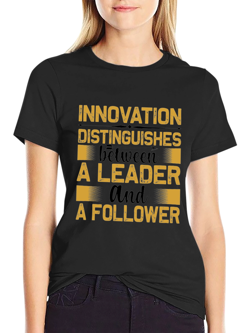 Innovation Leader Follower Graphic T-Shirt