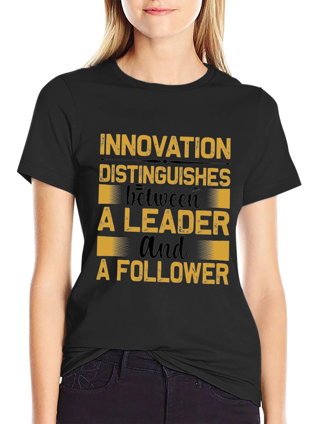 Innovation Leader Follower Graphic T-Shirt
