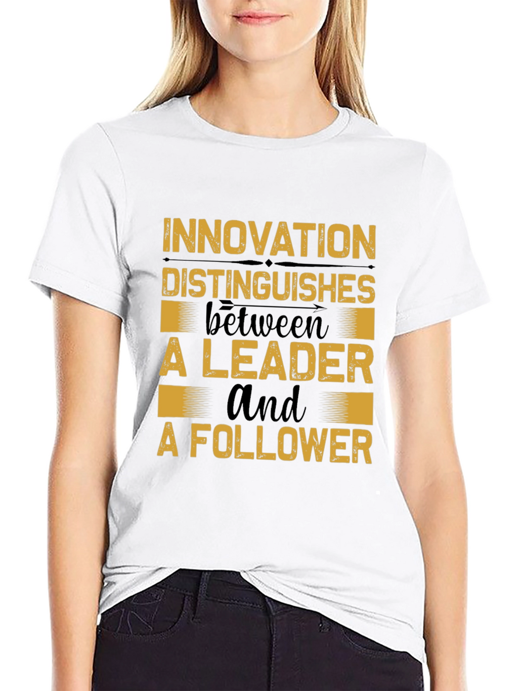 Innovation Leader Follower Graphic T-Shirt