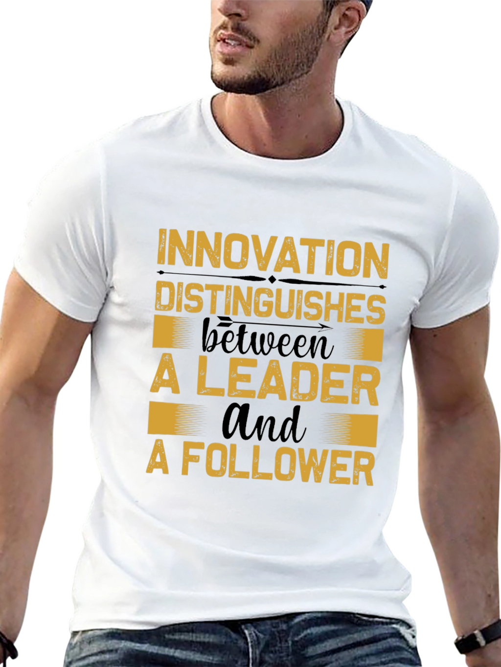 Innovation Leader Follower Graphic T-Shirt