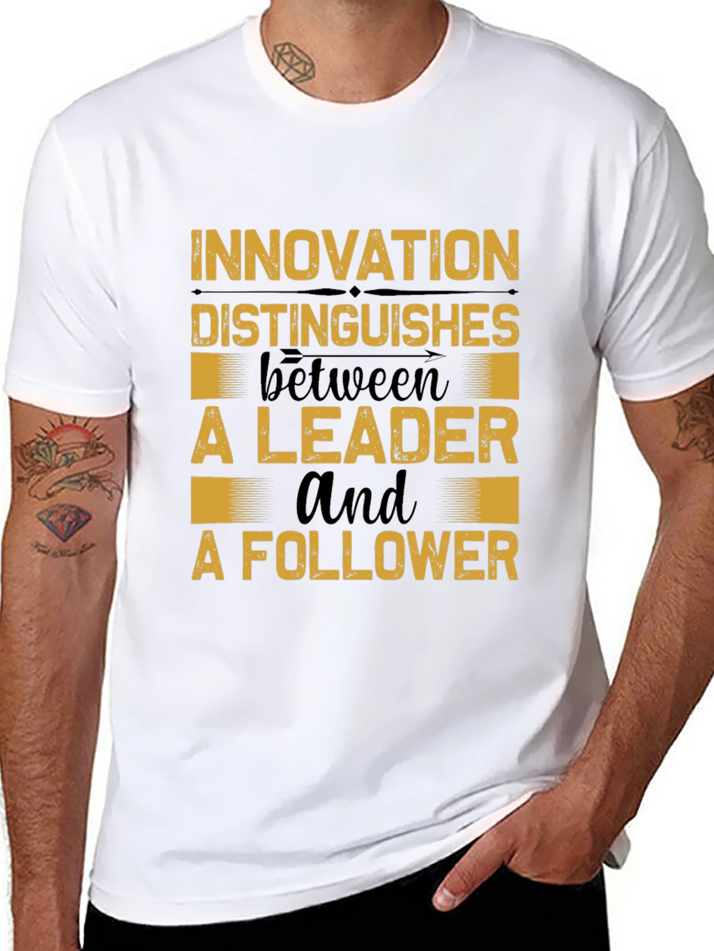 Innovation Leader Follower Graphic T-Shirt