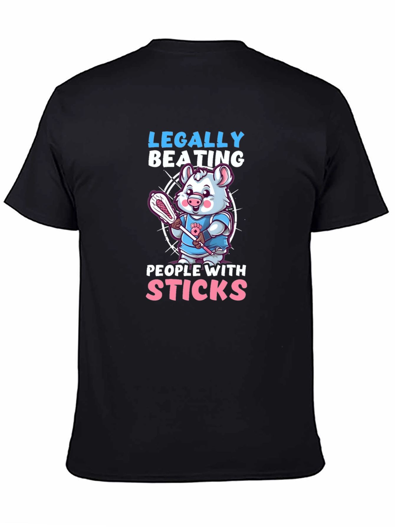 Legally Beating People With Sticks T-Shirt