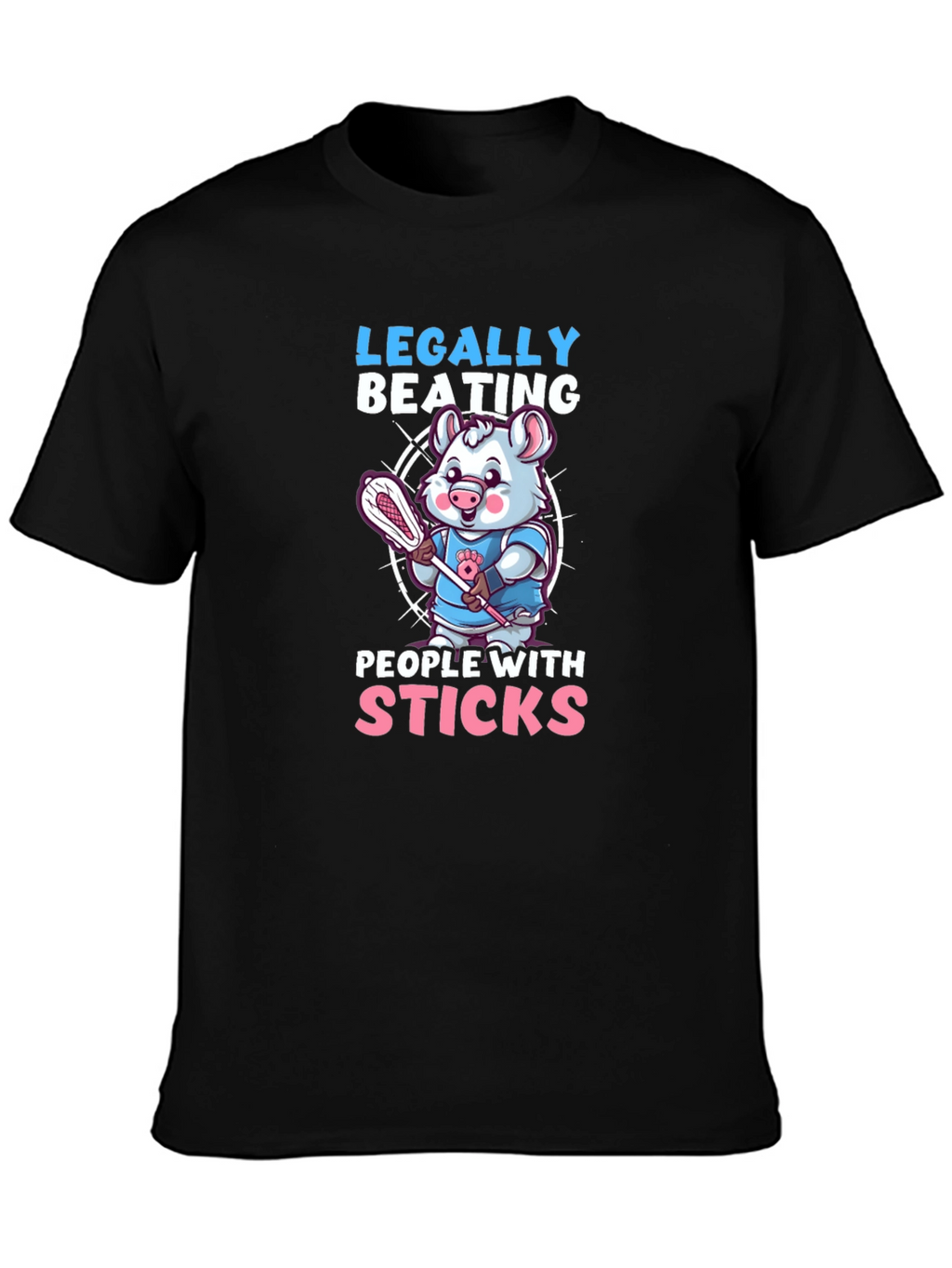 Legally Beating People With Sticks T-Shirt