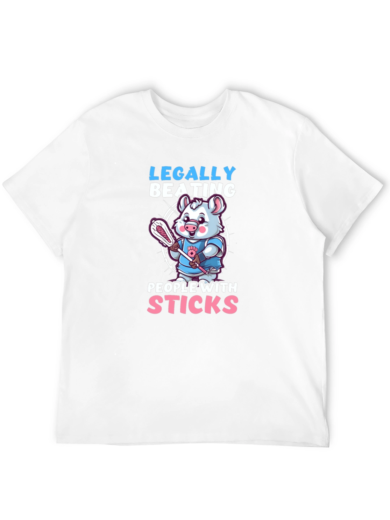 Legally Beating People With Sticks T-Shirt