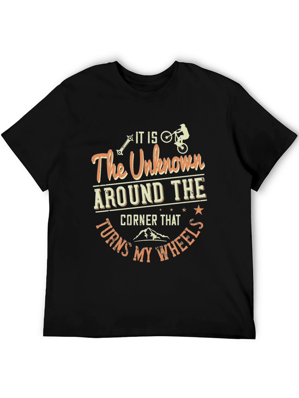The Unknown Mountain Bike Graphic Tee
