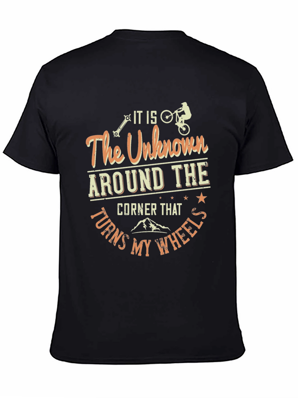 The Unknown Mountain Bike Graphic Tee
