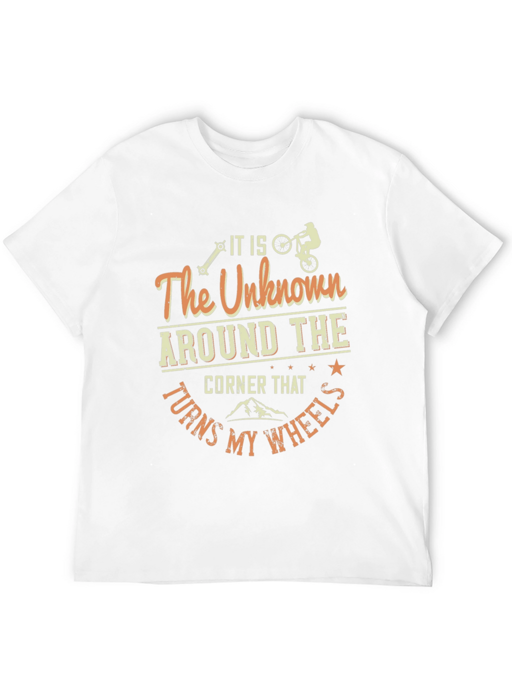 The Unknown Mountain Bike Graphic Tee