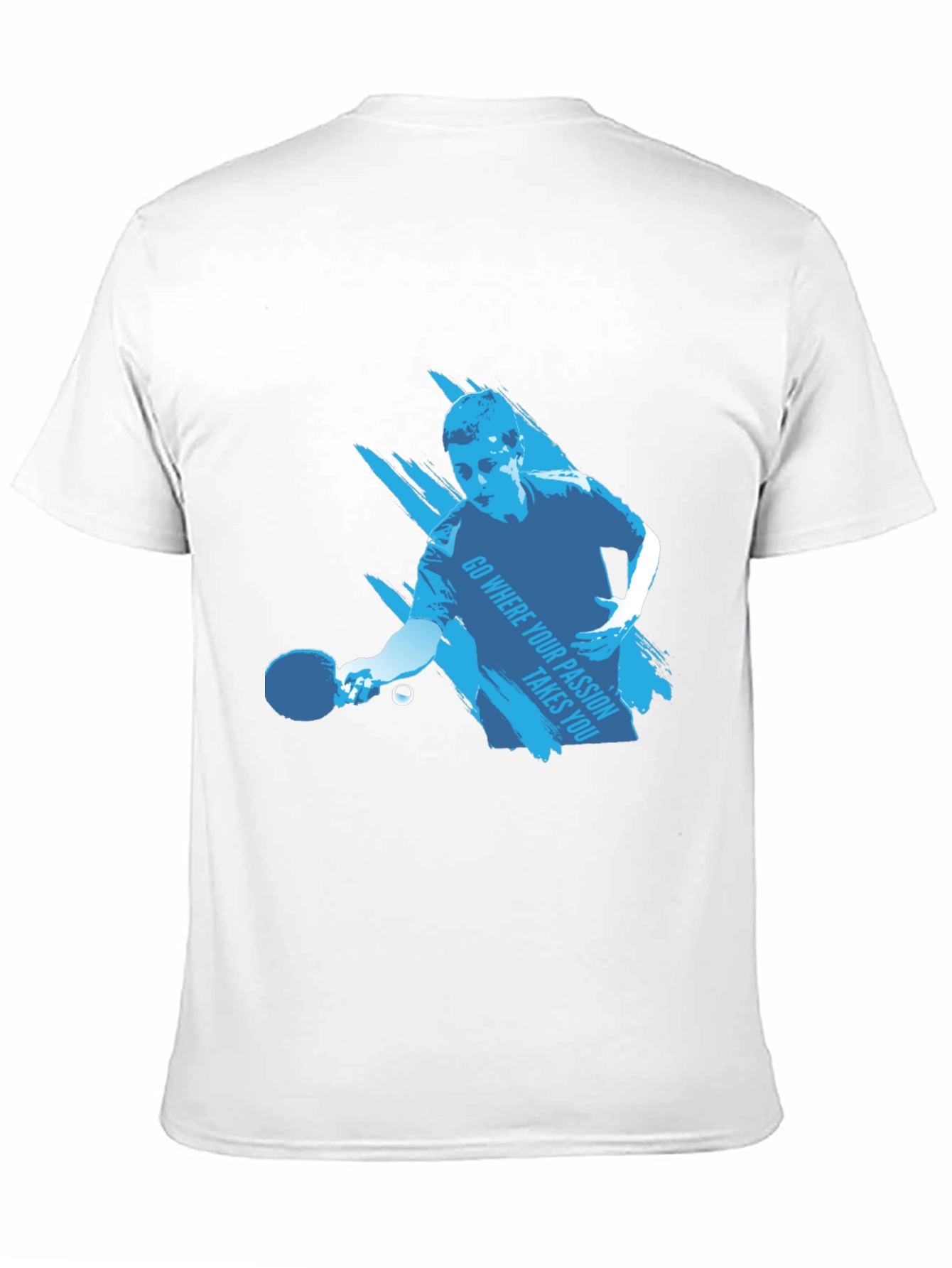 Ping Pong Player Graphic Tee - Passion Inspired