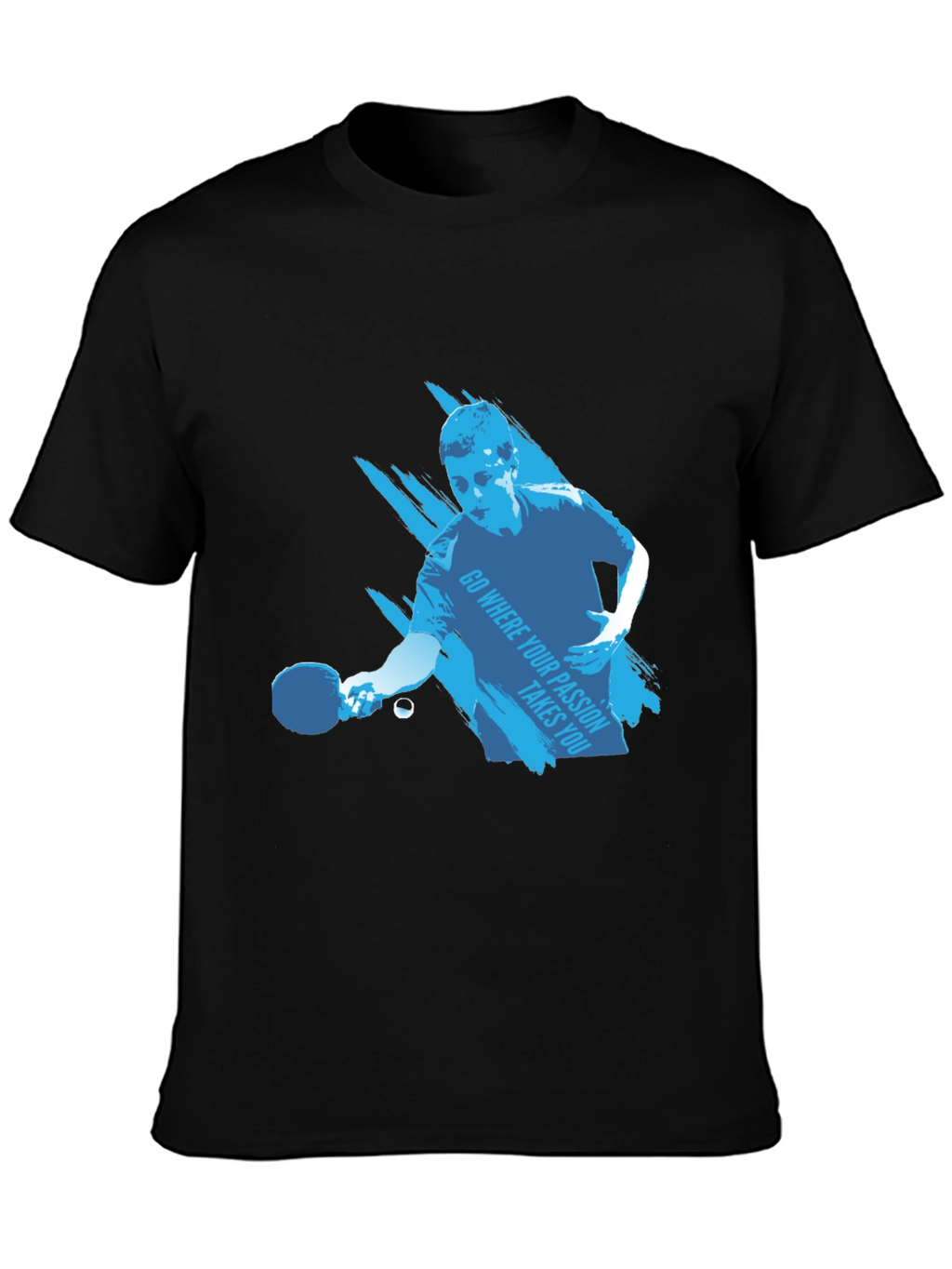 Ping Pong Player Graphic Tee - Passion Inspired
