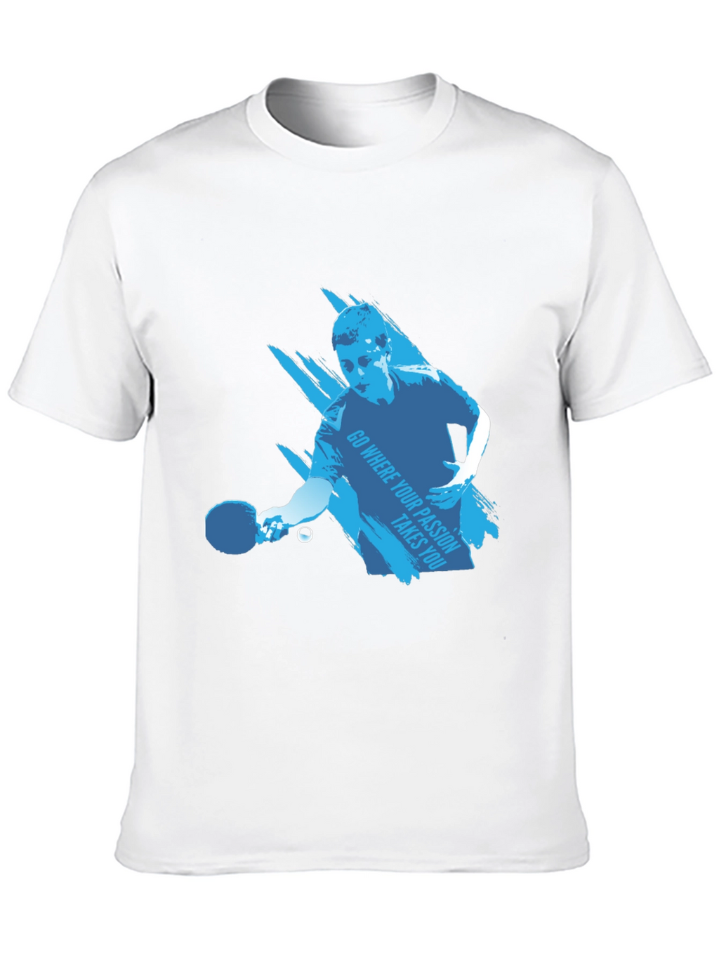Ping Pong Player Graphic Tee - Passion Inspired