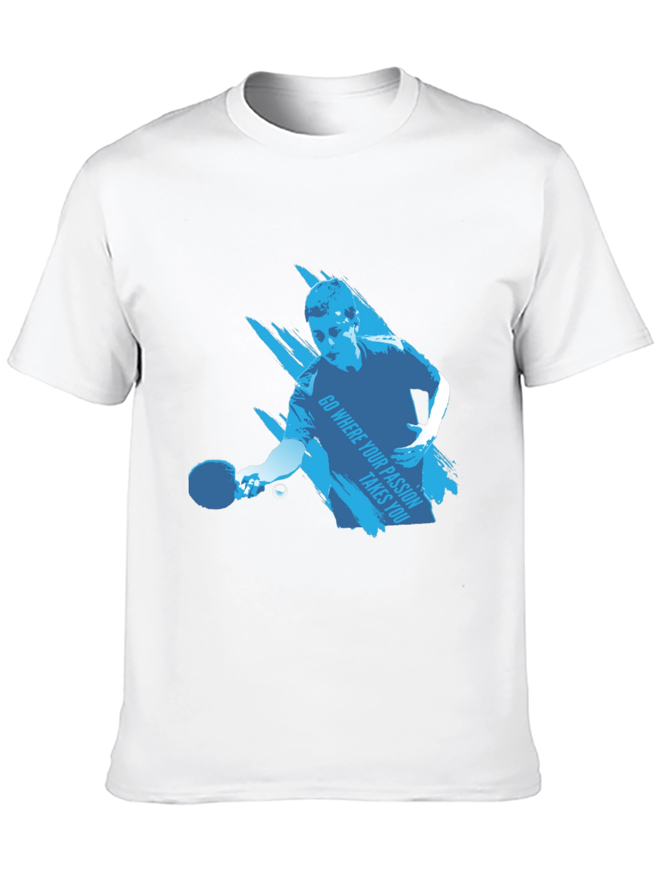 Ping Pong Player Graphic Tee - Passion Inspired