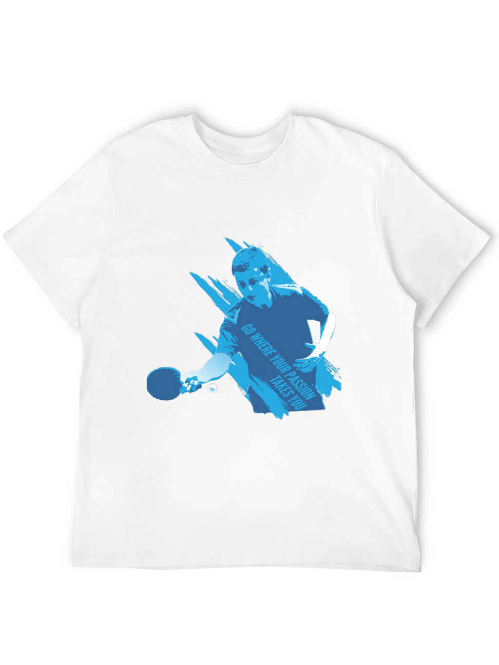 Ping Pong Player Graphic Tee - Passion Inspired