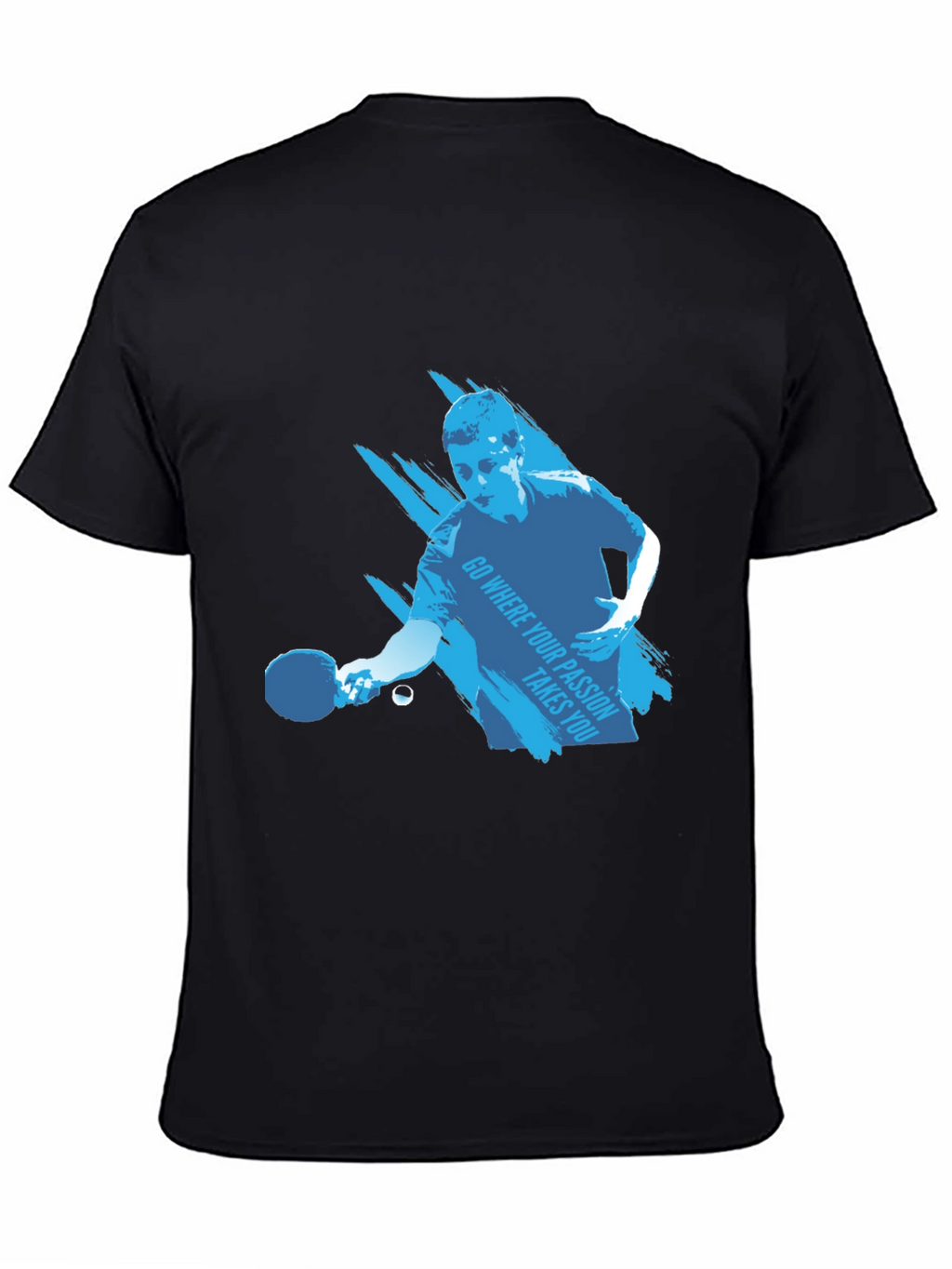 Ping Pong Player Graphic Tee - Passion Inspired