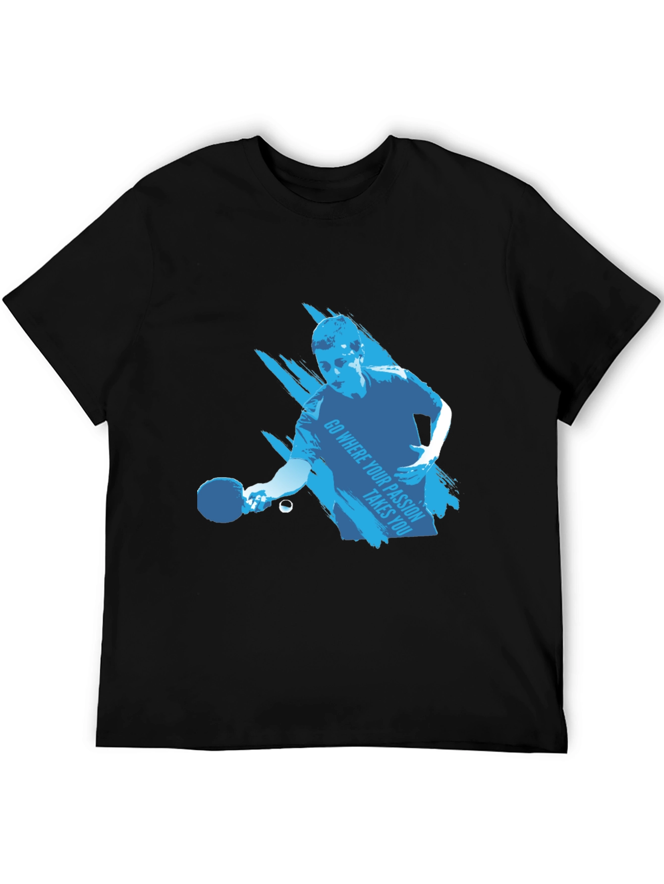 Ping Pong Player Graphic Tee - Passion Inspired