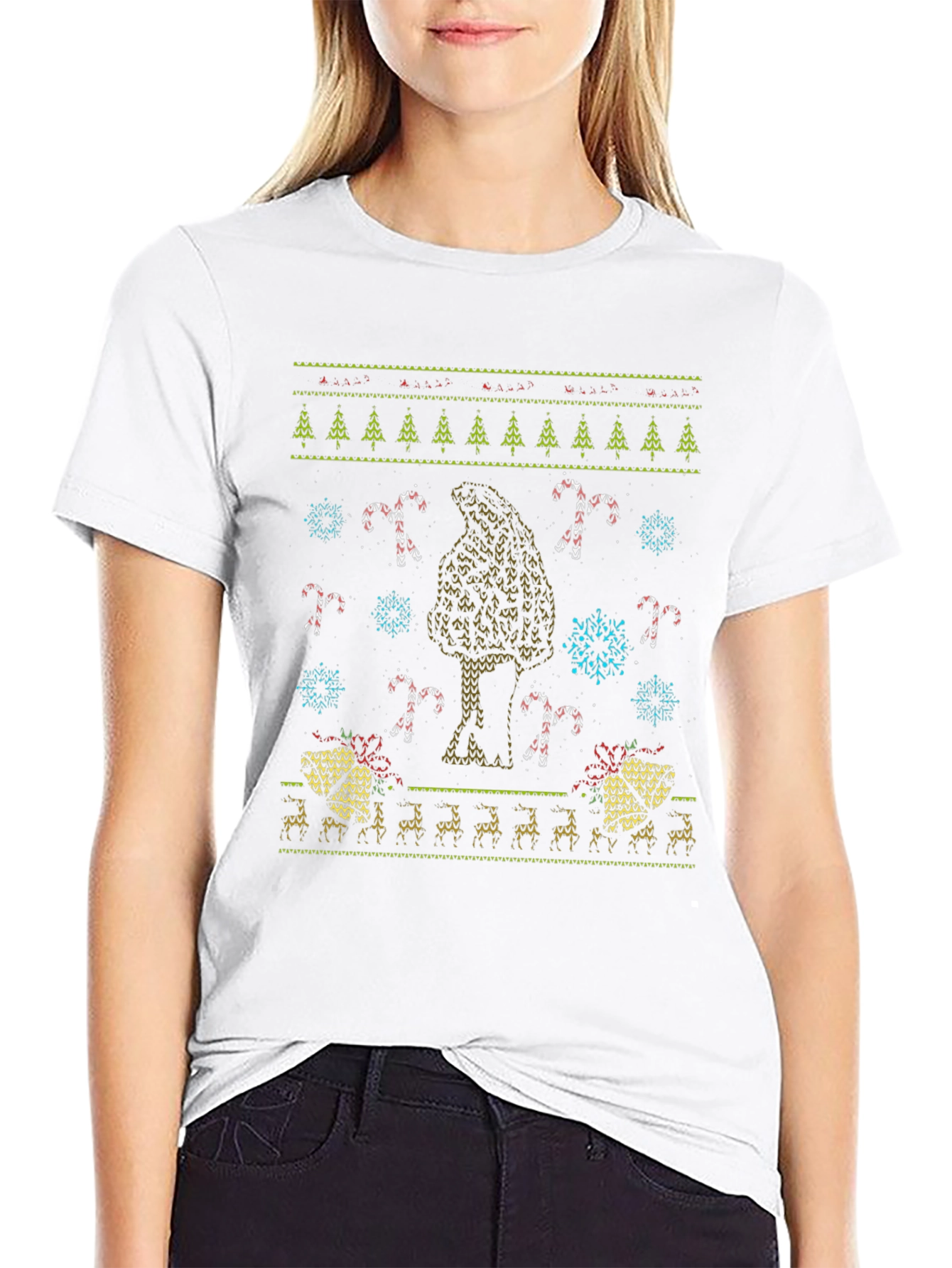 Ugly Christmas T-Shirt Holiday Sweater