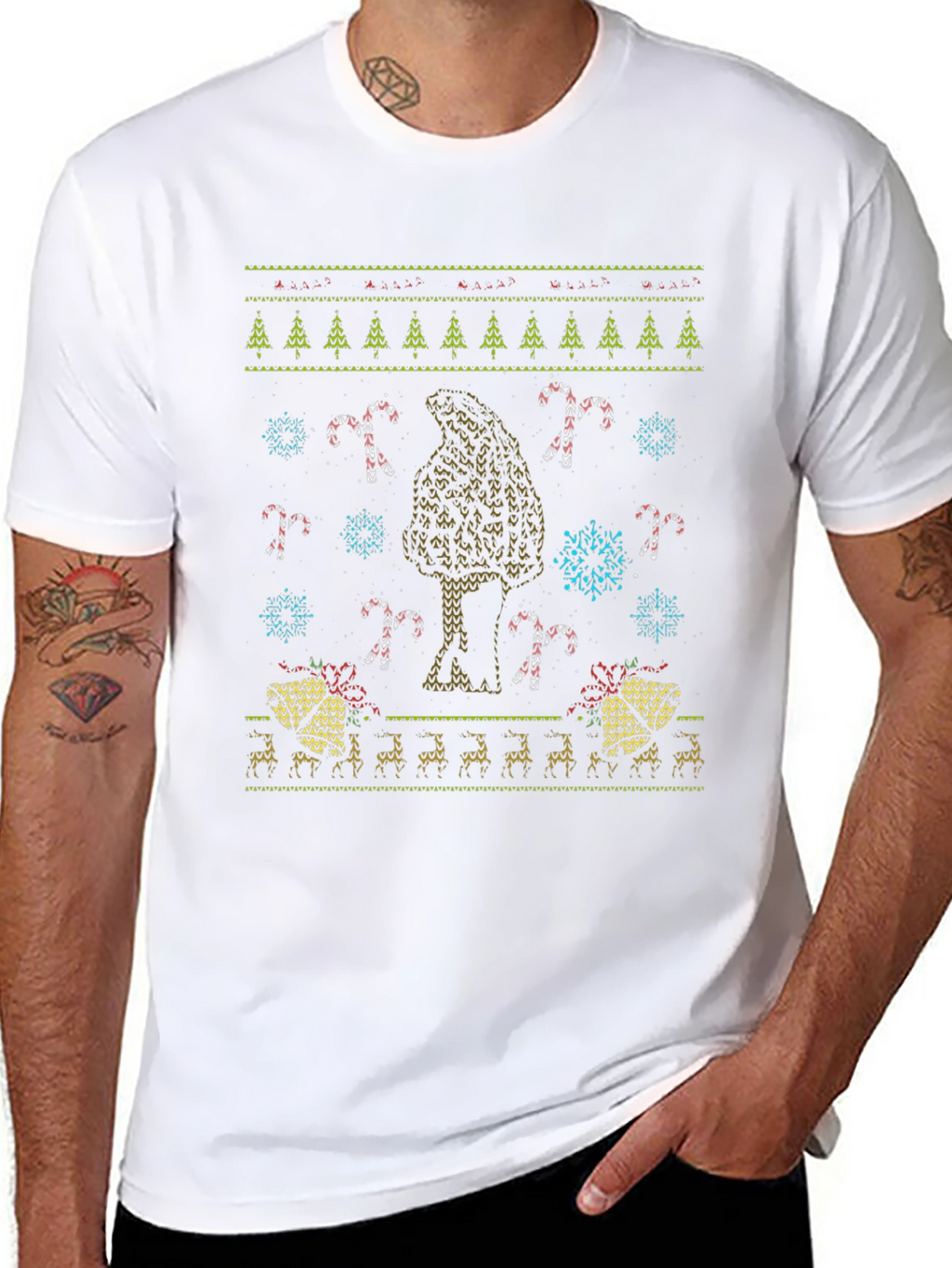 Ugly Christmas T-Shirt Holiday Sweater