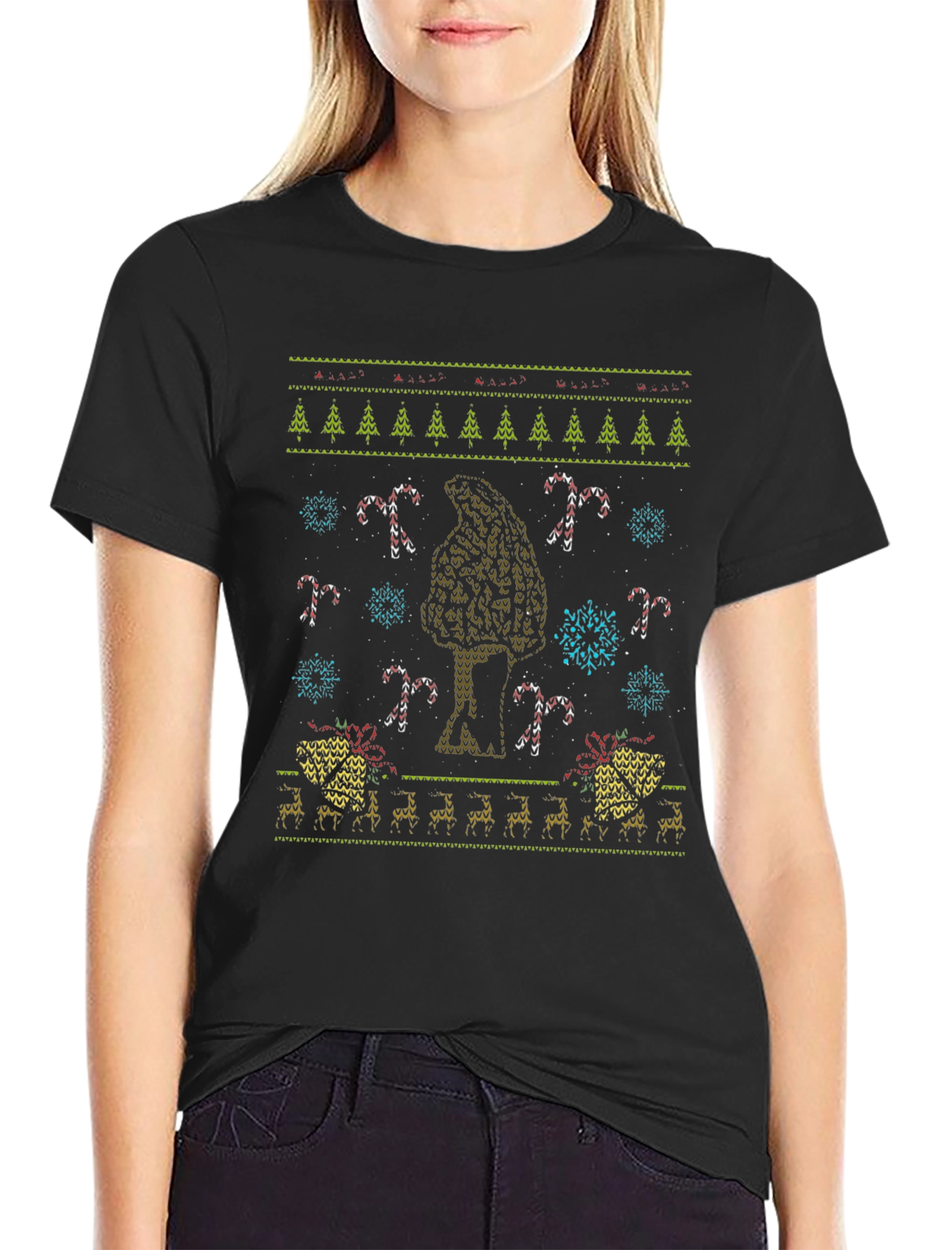 Ugly Christmas T-Shirt Holiday Sweater