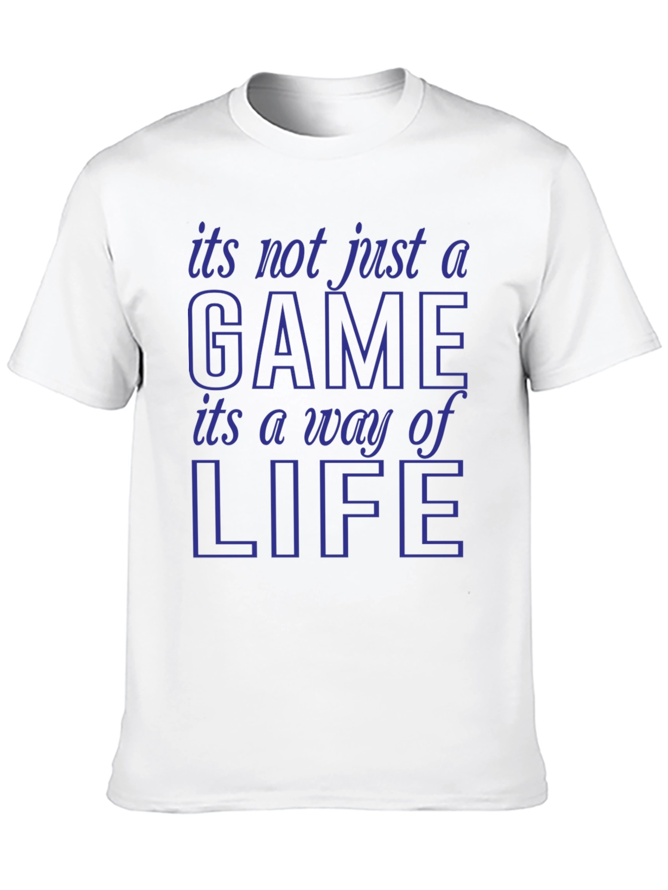 Gamer Lifestyle Graphic Tee - Its Not Just a Game