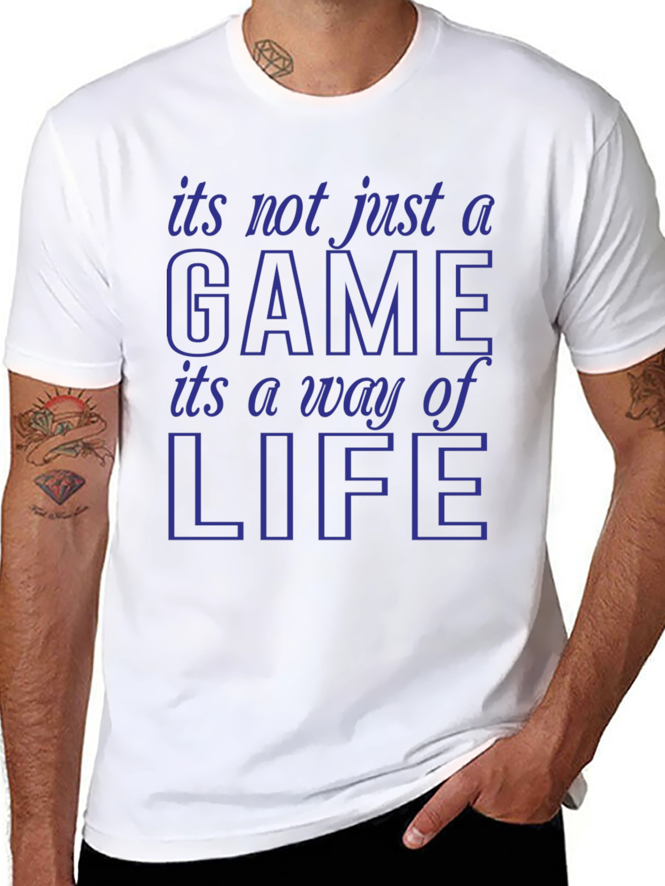 Gamer Lifestyle Graphic Tee - Its Not Just a Game