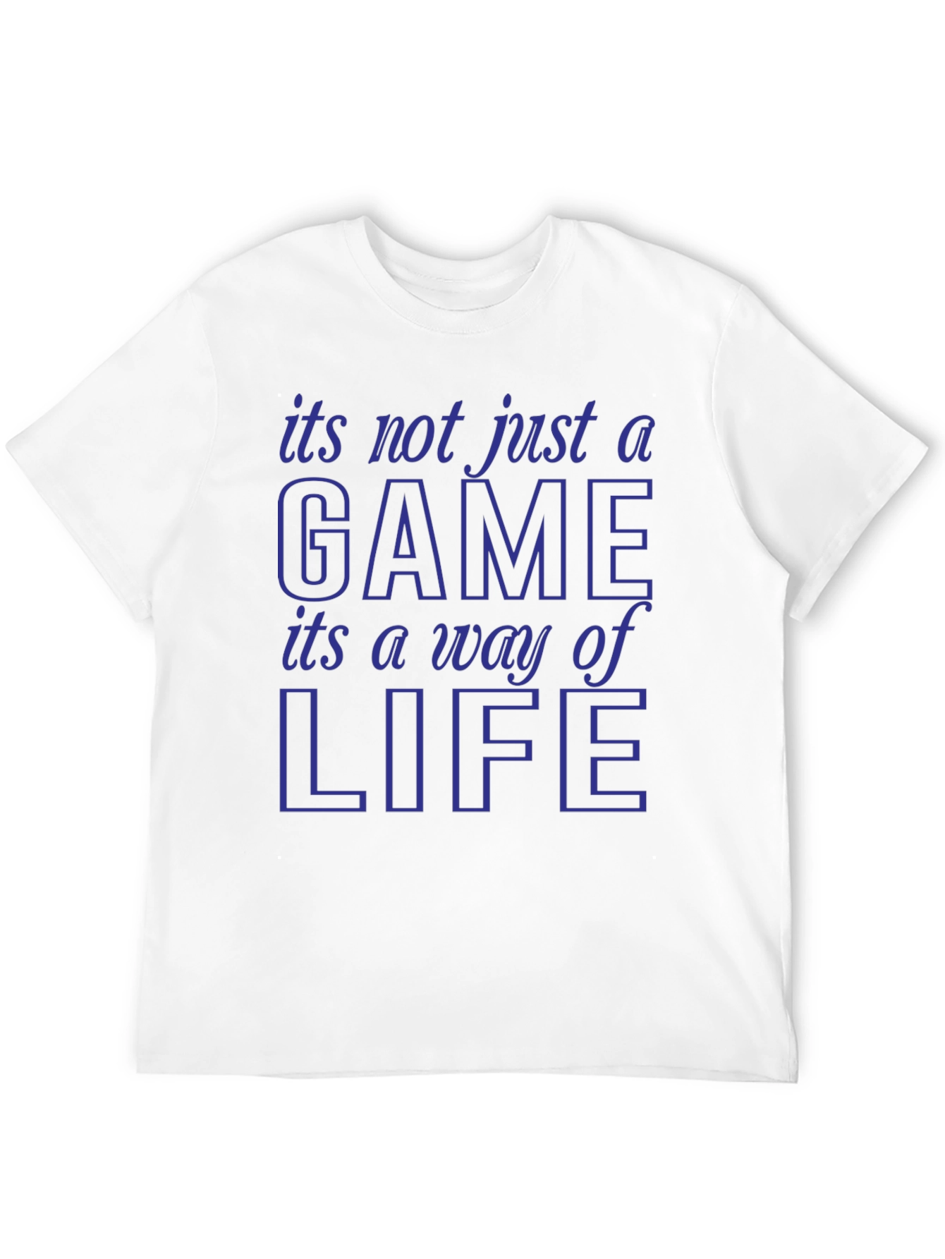Gamer Lifestyle Graphic Tee - Its Not Just a Game