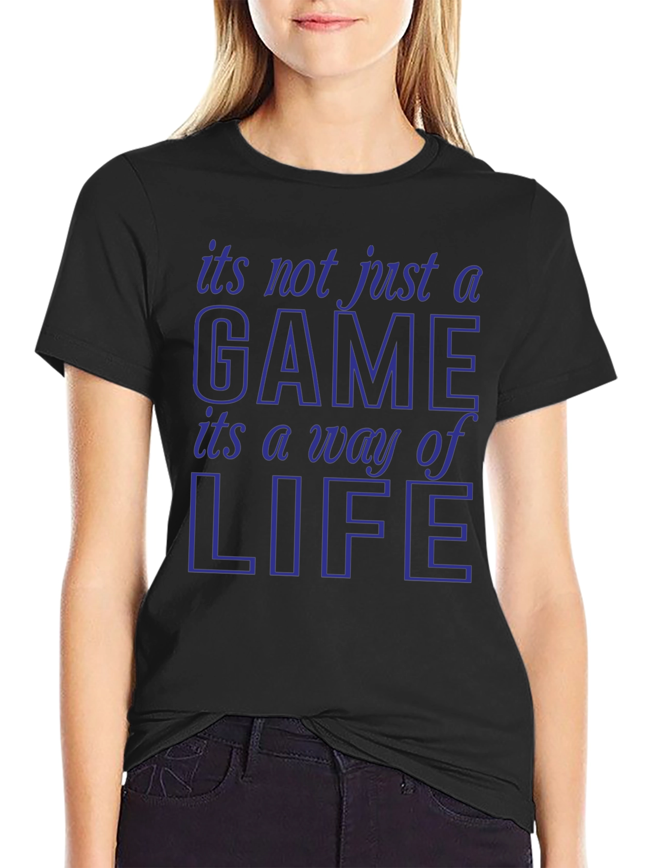 Gamer Lifestyle Graphic Tee - Its Not Just a Game