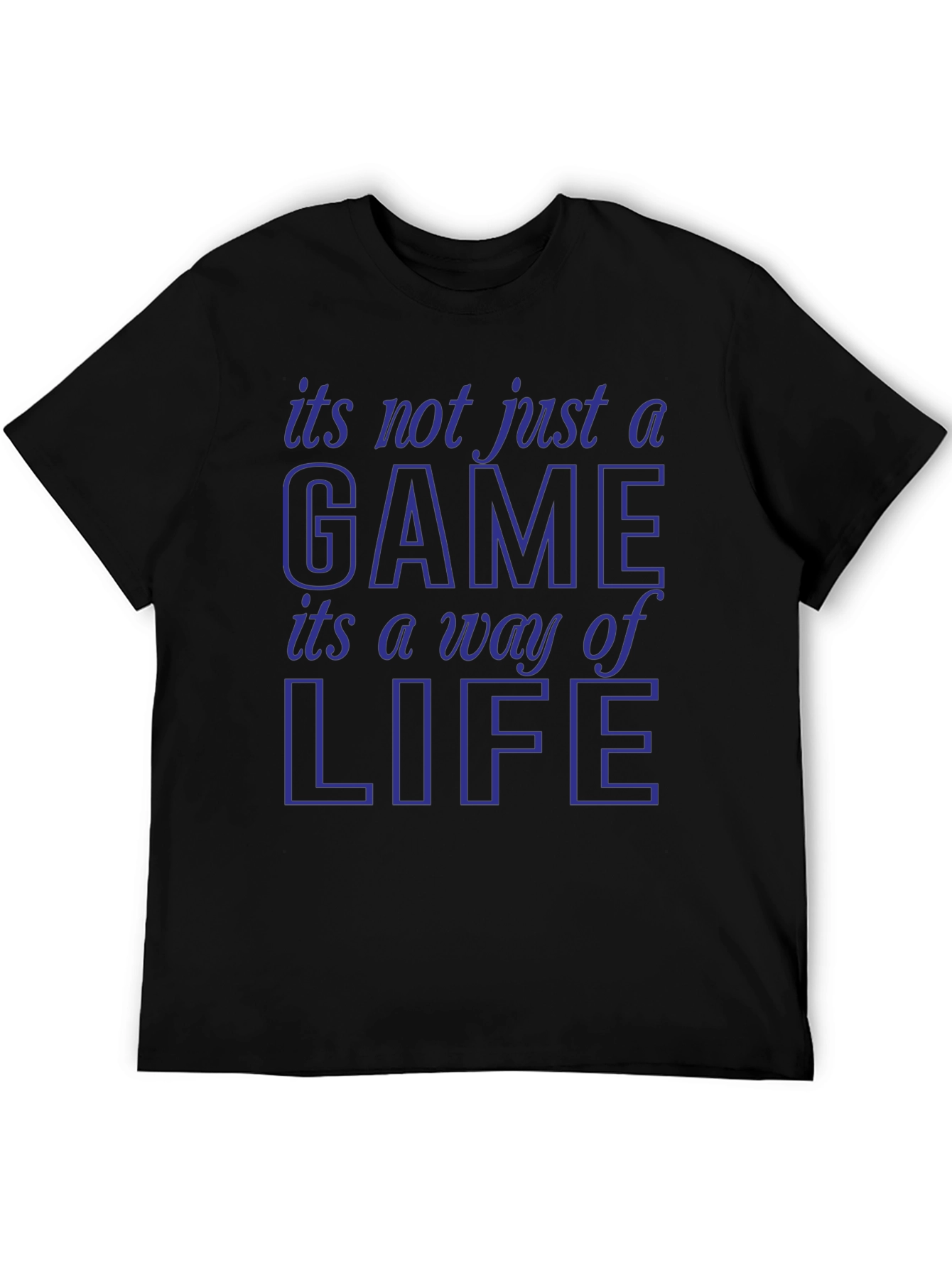 Gamer Lifestyle Graphic Tee - Its Not Just a Game