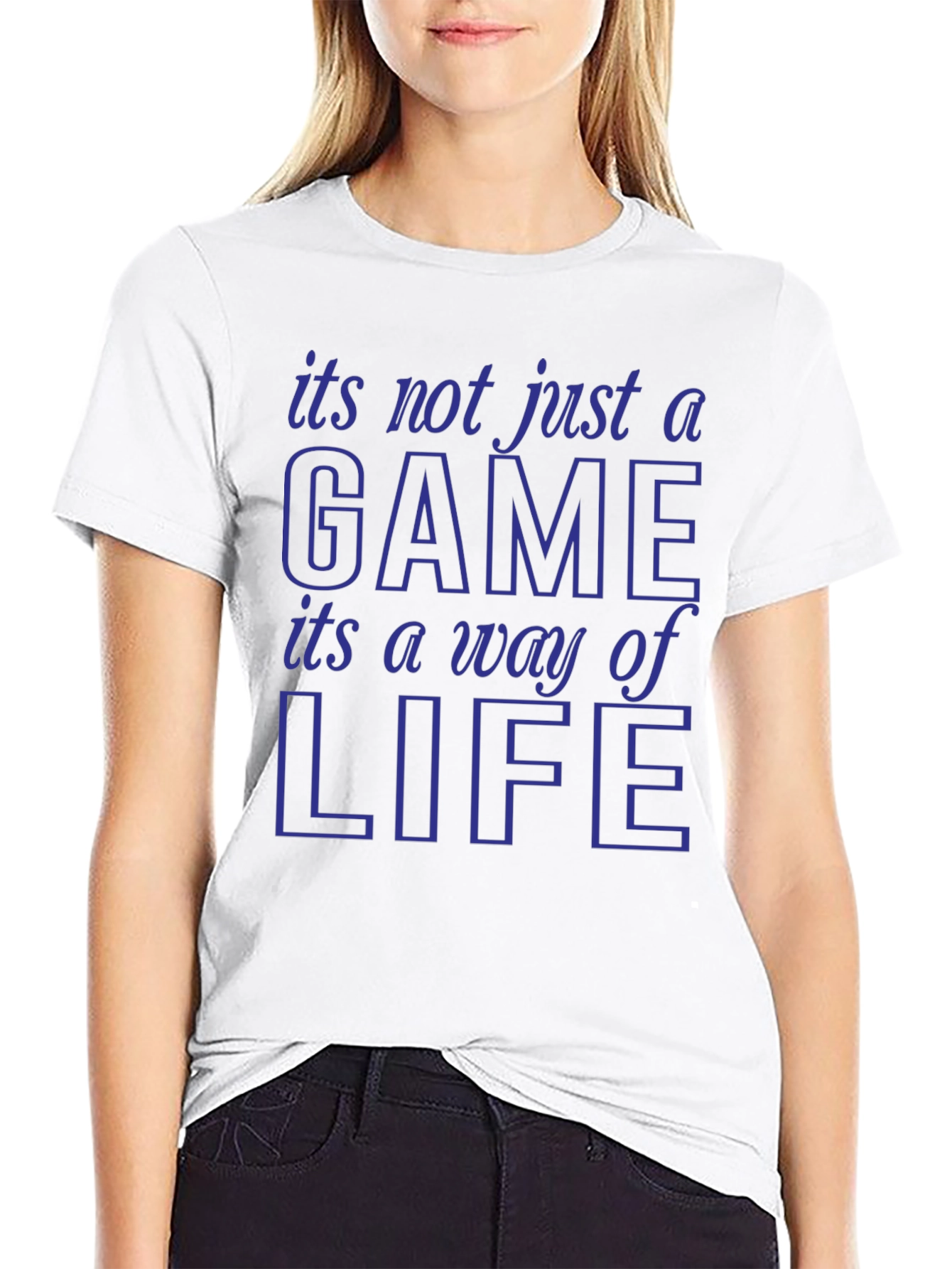 Gamer Lifestyle Graphic Tee - Its Not Just a Game