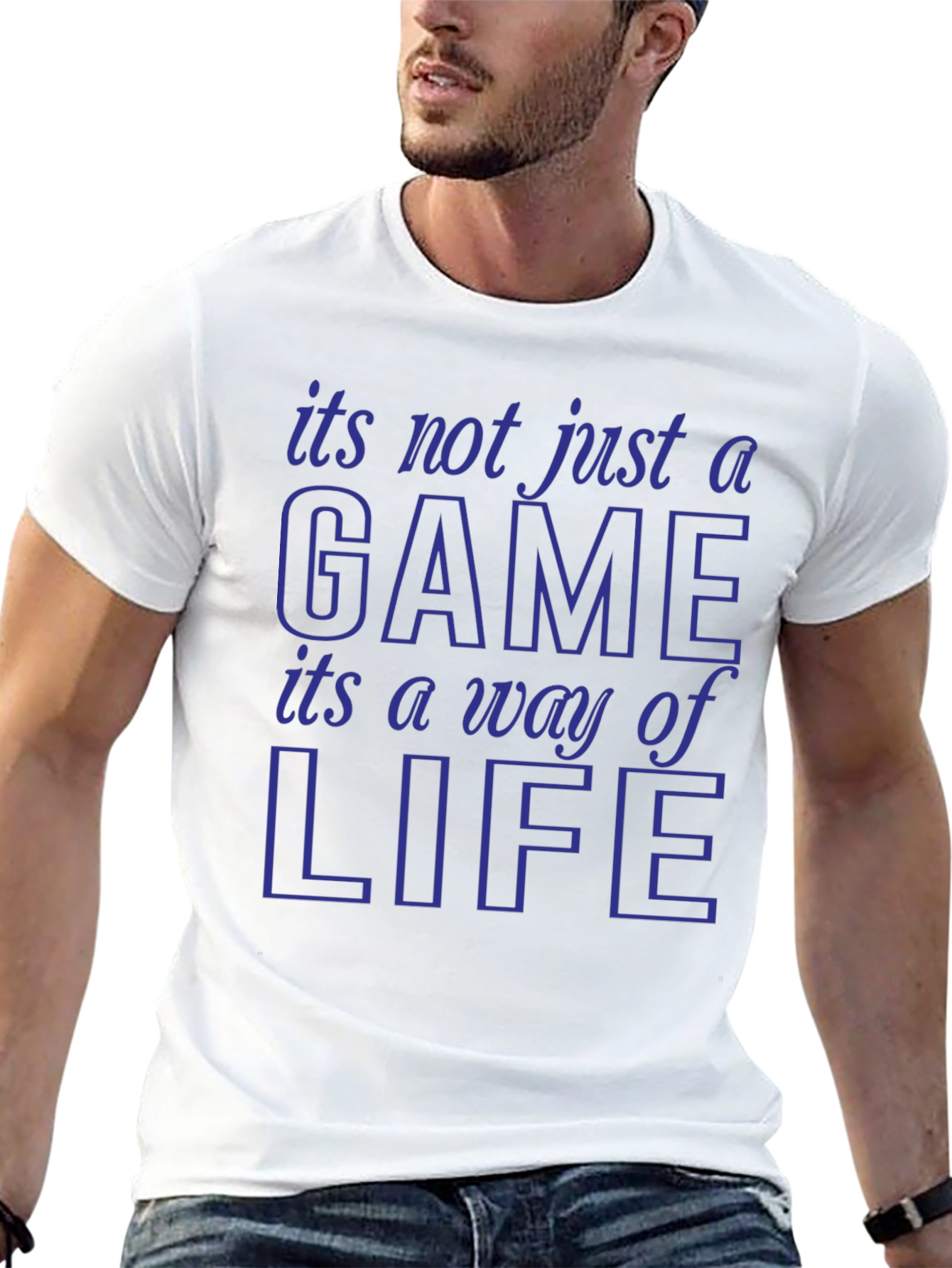 Gamer Lifestyle Graphic Tee - Its Not Just a Game