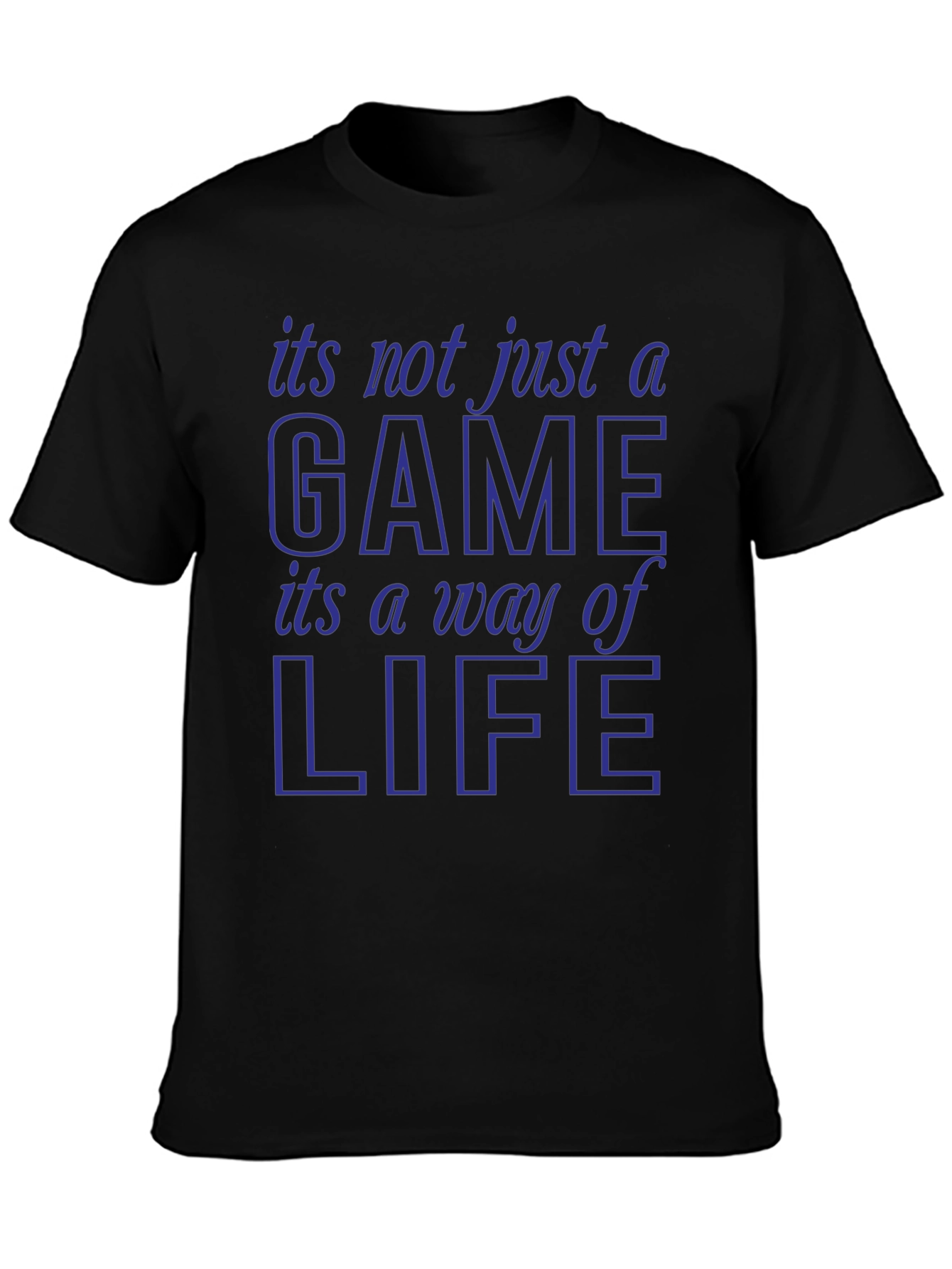 Gamer Lifestyle Graphic Tee - Its Not Just a Game