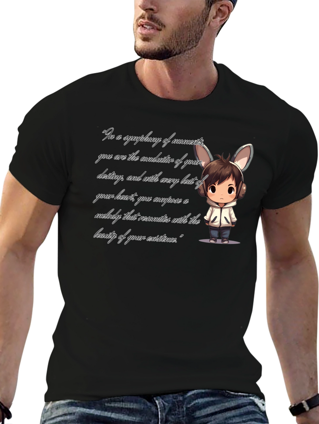 Anime Inspired Graphic T-Shirt