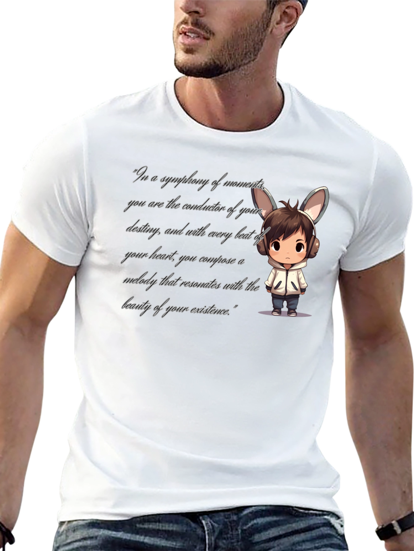 Anime Inspired Graphic T-Shirt