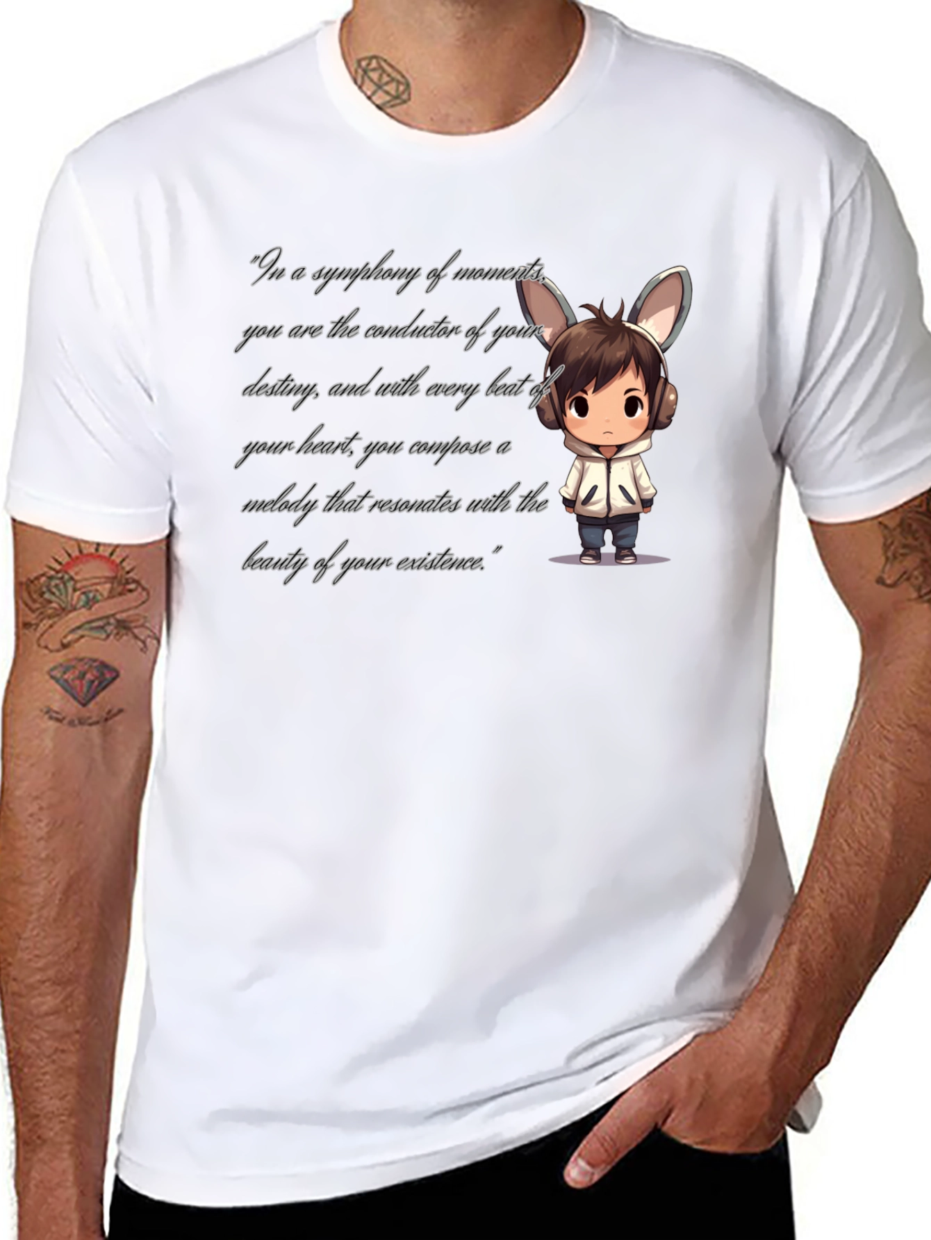 Anime Inspired Graphic T-Shirt