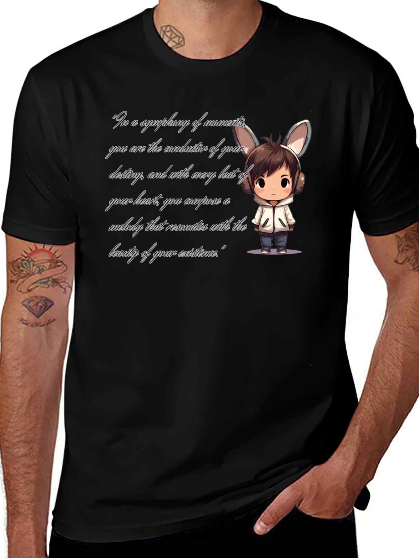Anime Inspired Graphic T-Shirt