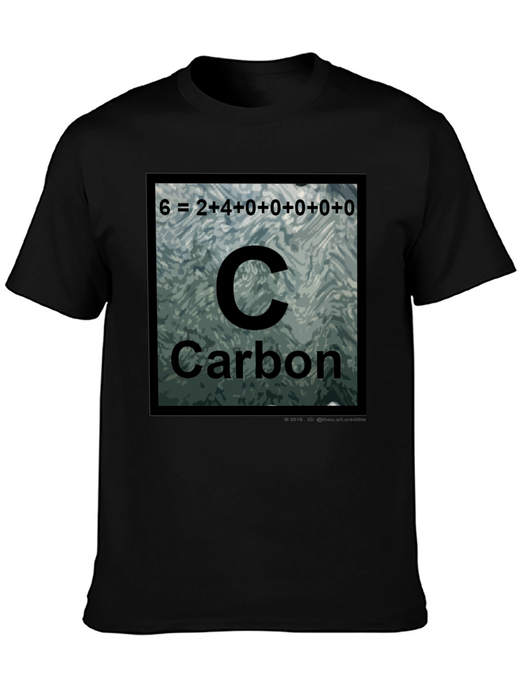 Carbon Periodic Table T-Shirt Science Tee