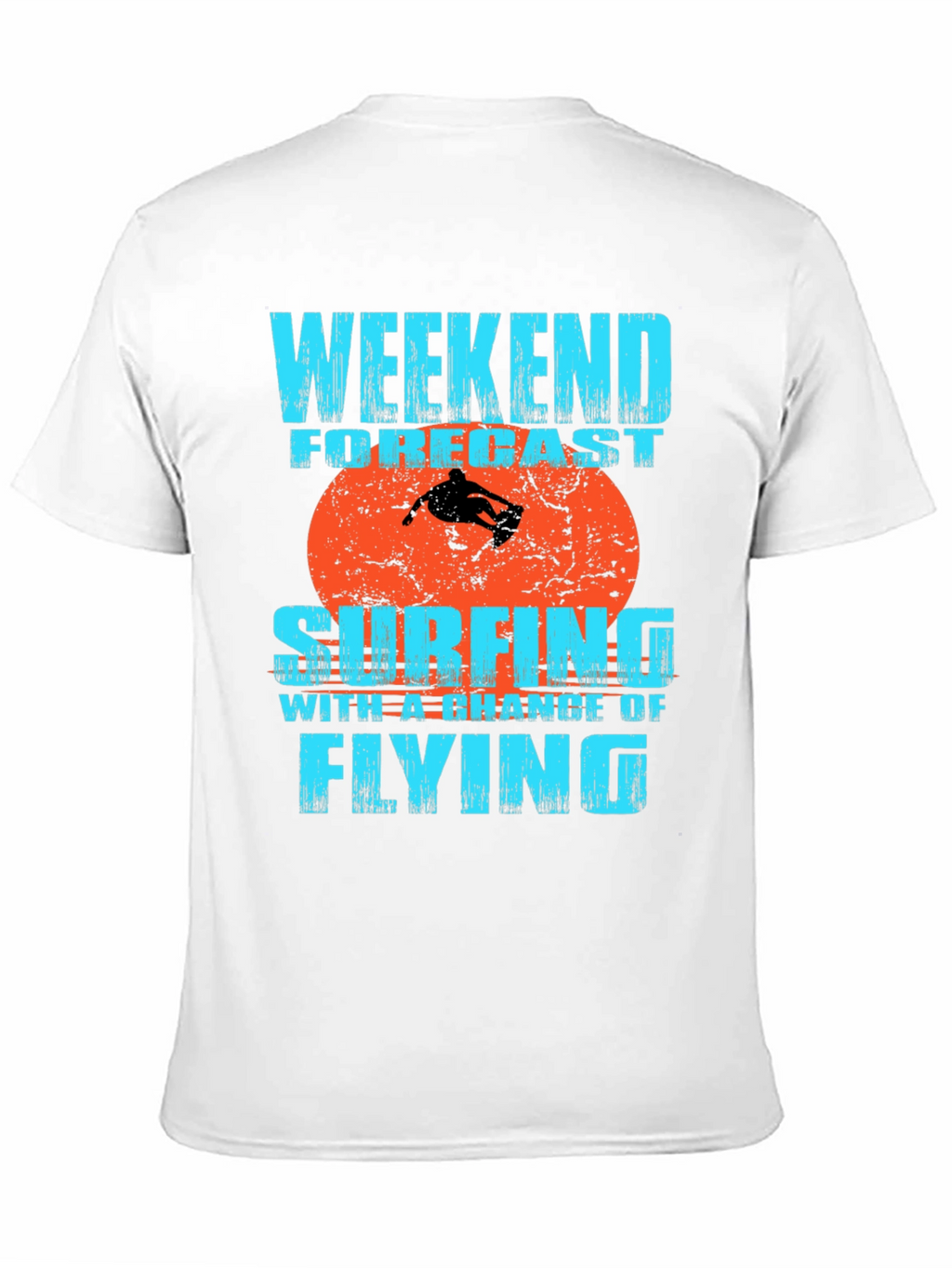 Weekend Forecast Surfing Graphic T-Shirt