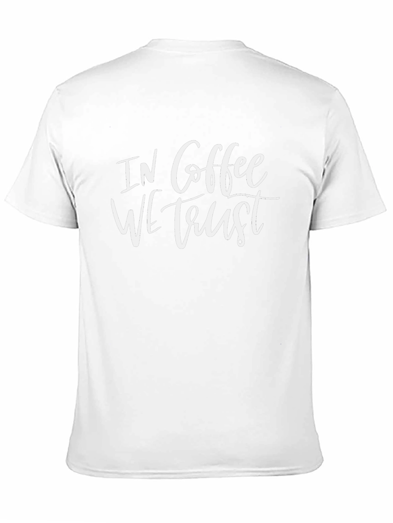 In Coffee We Trust Graphic T-Shirt