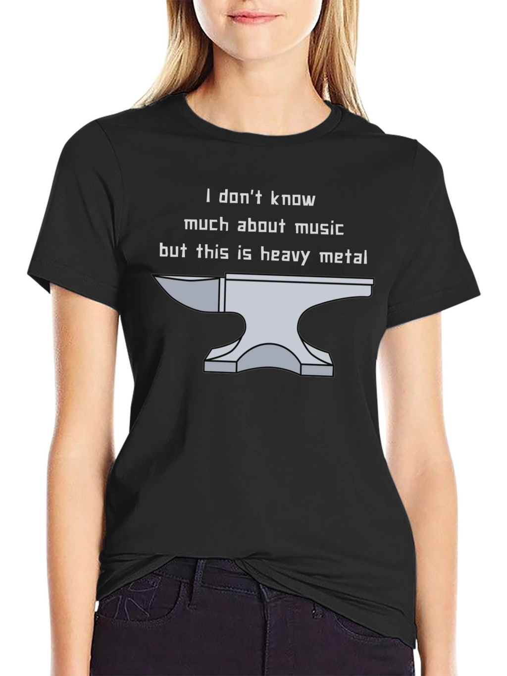 Heavy Metal Anvil T-Shirt - Funny Music Tee