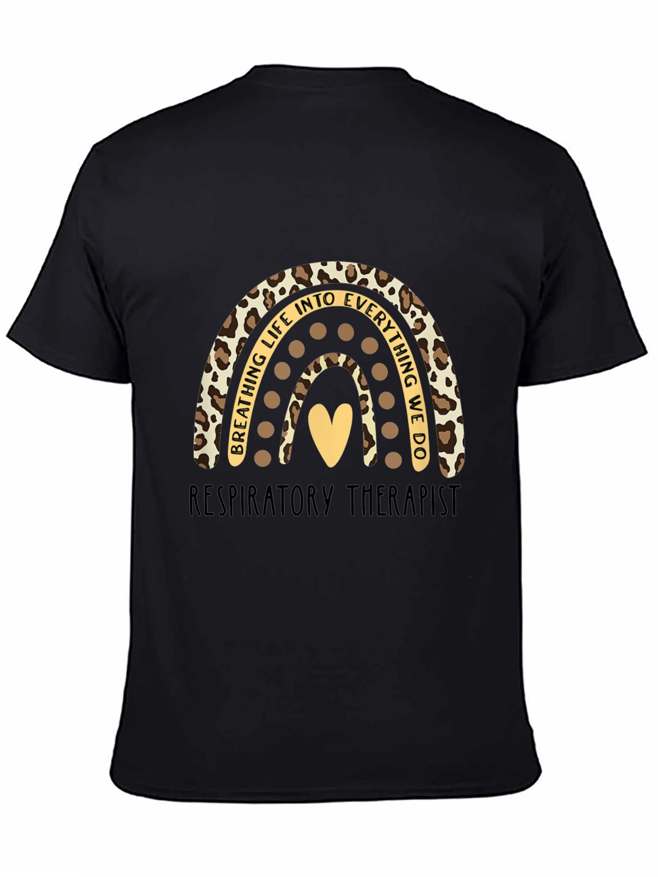 Respiratory Therapist Rainbow Graphic Tee
