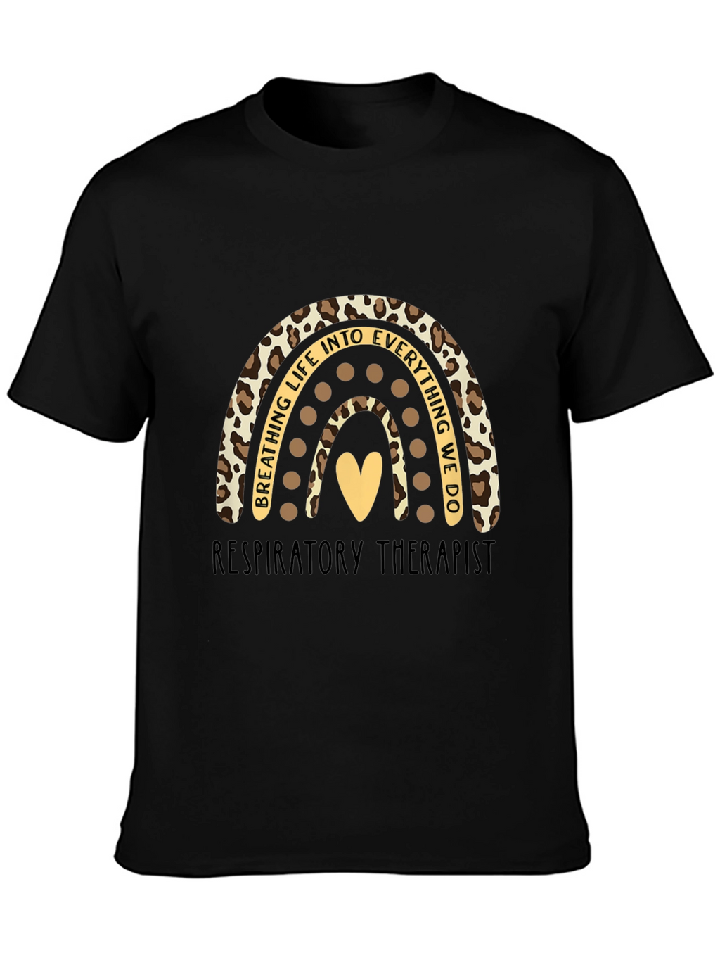 Respiratory Therapist Rainbow Graphic Tee