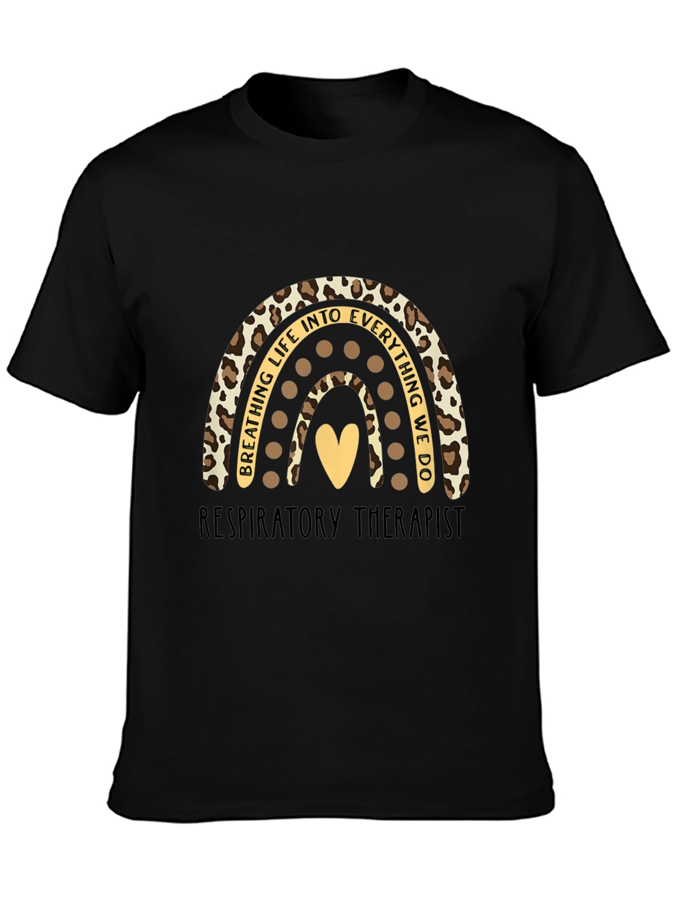 Respiratory Therapist Rainbow Graphic Tee